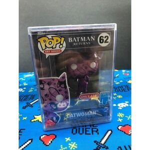 Funko Pop Art Series Batman Returns Catwoman 62 Target Exclusive DC Figure